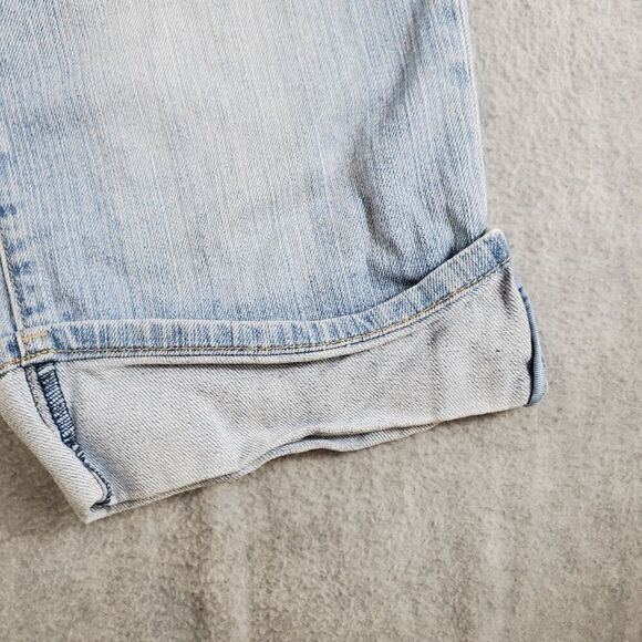 Route 66 Capris Juniors 11/12 Blue Cotton Denim Shorts - Picture 11 of 12